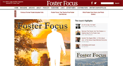 Desktop Screenshot of fosterfocusmag.com